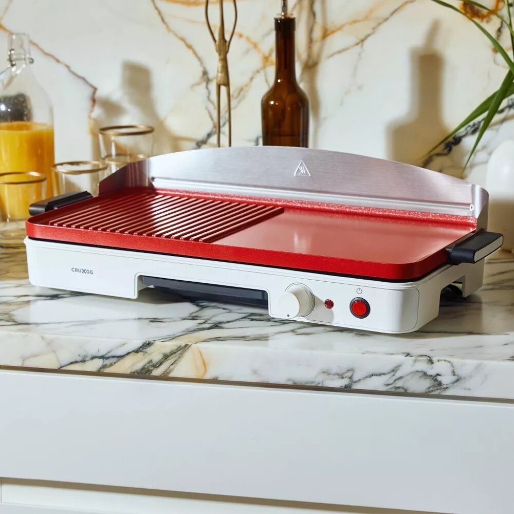CRUXGG 500°F Extra Large Ceramic Nonstick Searing Grill / Griddle – BRAND NEW